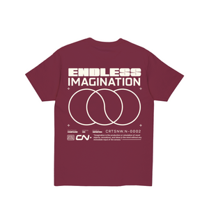 Endless Imagination | Burgundy Tee