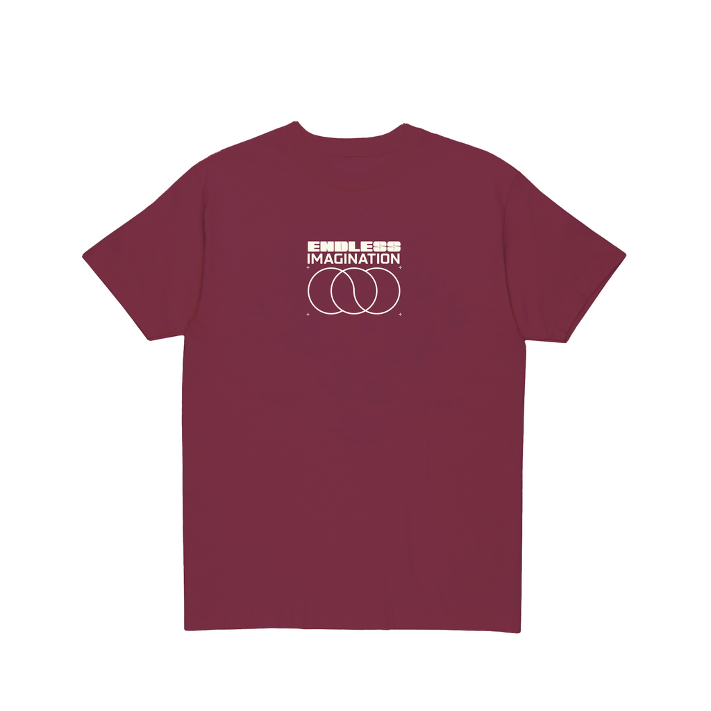 Endless Imagination | Burgundy Tee