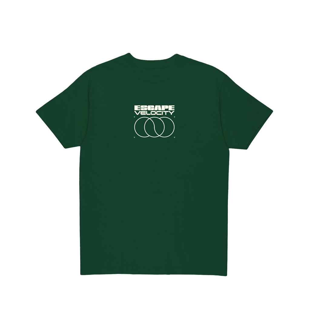 Escape Velocity | Dark Green Tee